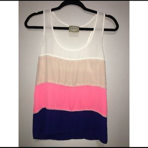 Colorful loose shirt